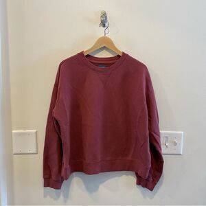 JAG relaxed sweatshirt in women’s size XL elevated basics minimalist